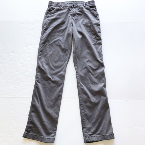 KUHL Kultivatr Straight Leg Pavement Gray Chino Pants Womens 10 - Picture 3 of 10